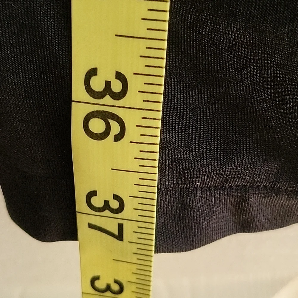 Wolford women's spandex black dress, with see thru sleeves, size S. Black - Picture 12 of 15